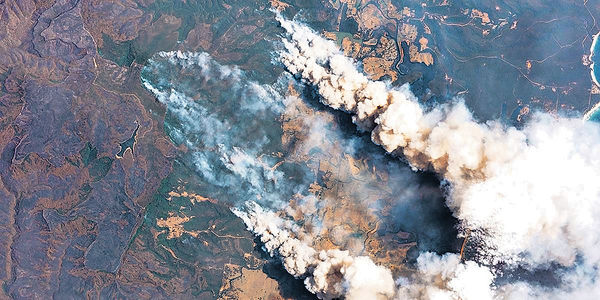 澳洲山火煙塵 擴散至南美南極