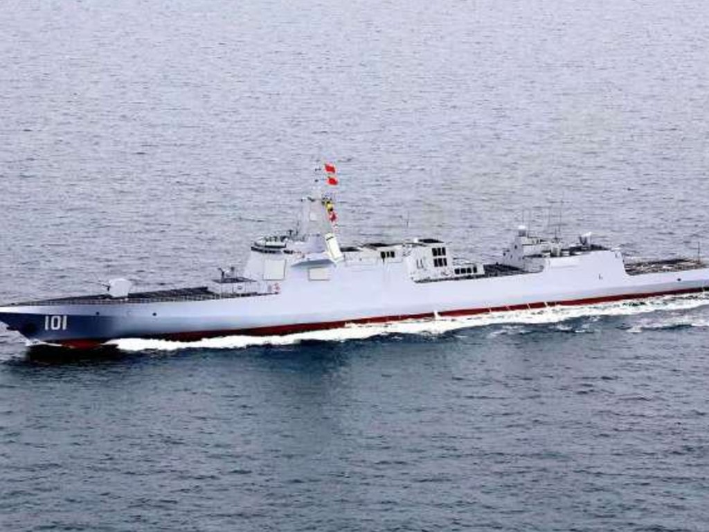 中國海軍首艘萬噸級驅逐艦 南昌艦 入列 Ezone Hk 網絡生活 網絡熱話 D200113