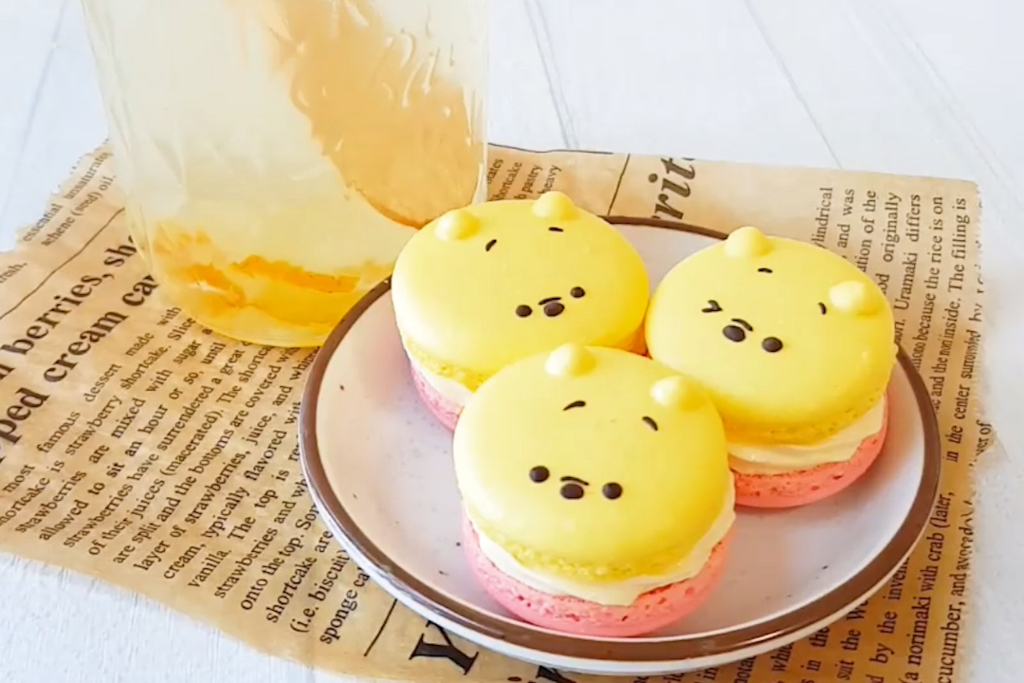 Winnie The Pooh 自家製小熊維尼macaron 唧出圓碌碌pooh Pooh 法式馬卡龍 U Food 香港餐廳及飲食資訊優惠網站