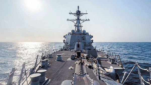 解放軍渤海軍演 美艦再通過台海