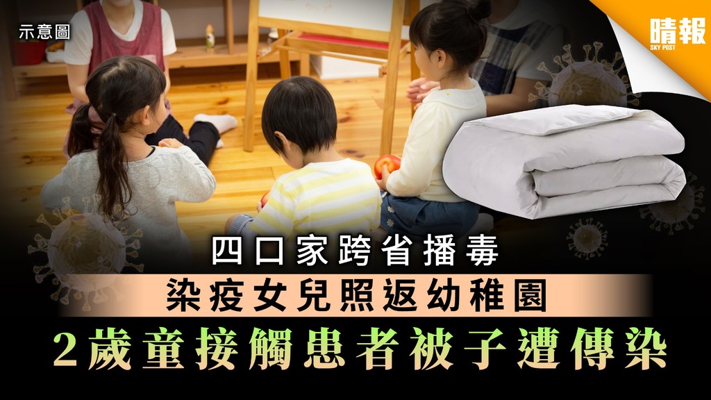 【北京疫情·第二波】四口家跨省播毒 染疫女兒照返幼稚園 2歲童接觸患者被子10分鐘遭傳染