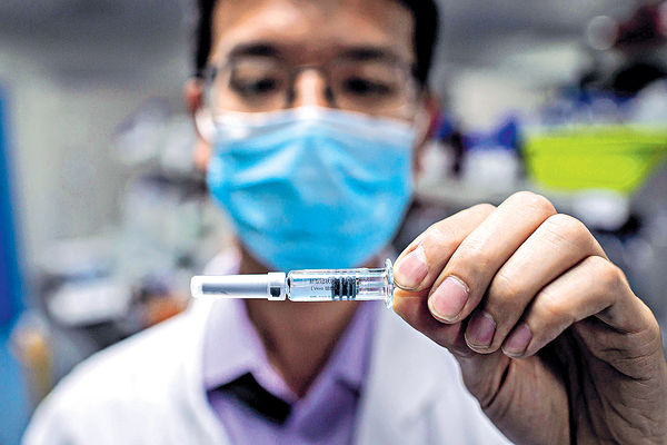 內地軍科院疫苗獲專利 中國首款
