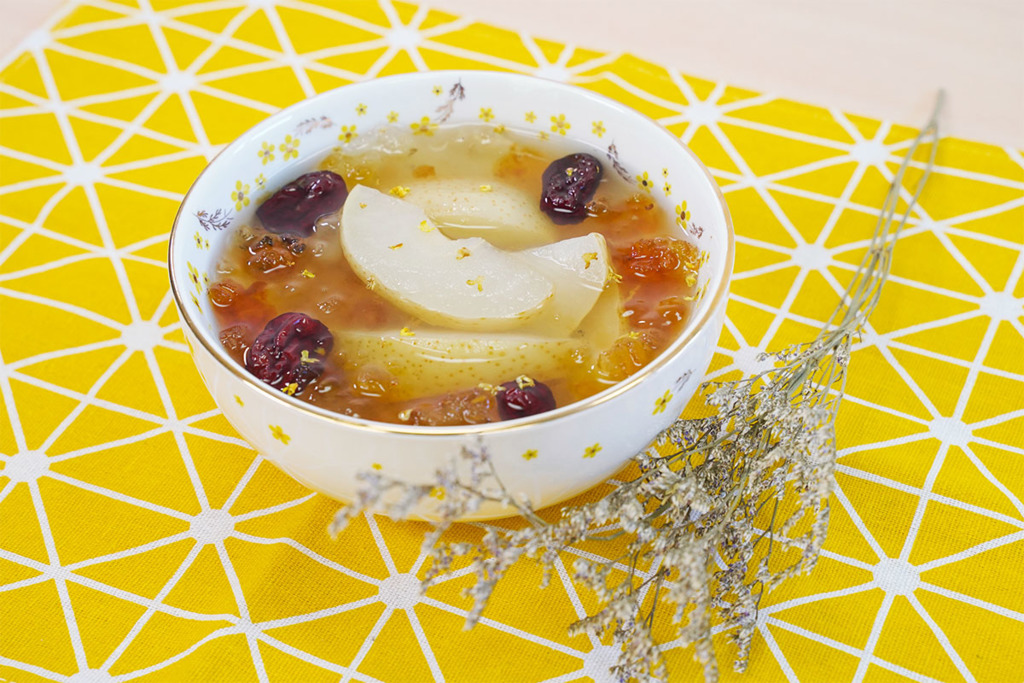 桃膠食譜 3步養顏秋冬滋潤甜品桂花雪梨桃膠糖水食譜 U Food 香港餐廳及飲食資訊優惠網站