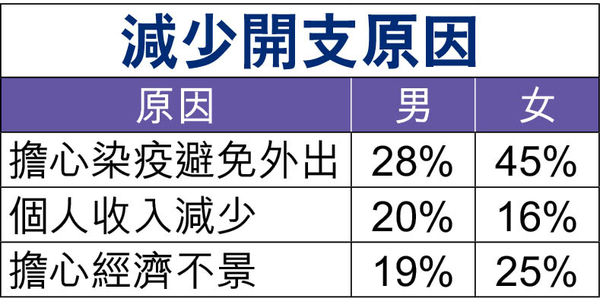 避疫少外出 3成人料聖誕消費減2成