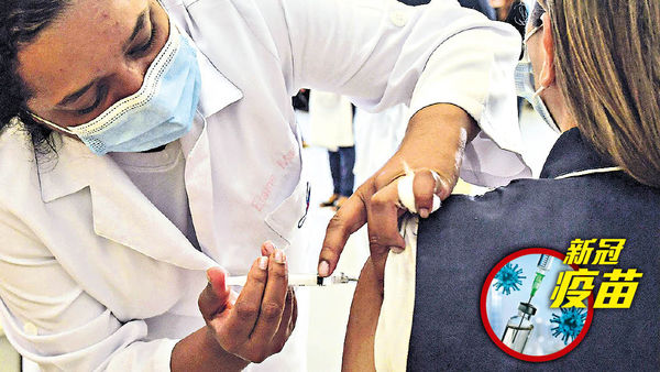 病毒攻擊次數多 科興：減保護效率 巴西疫苗接種均為醫護