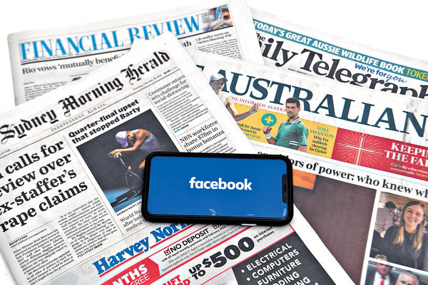 fb封殺澳洲用戶分享新聞 反擊付費轉載法案