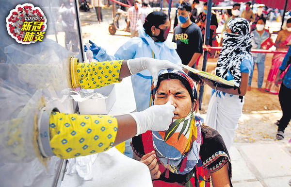 世衞加強監控 全球10變種毒 印度累計確診破2000萬