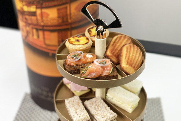 【酒店下午茶外賣】 香港文華東方酒店CP值高外賣下午茶 葡撻/1963文華芝士餅/鬆餅配牛油忌廉