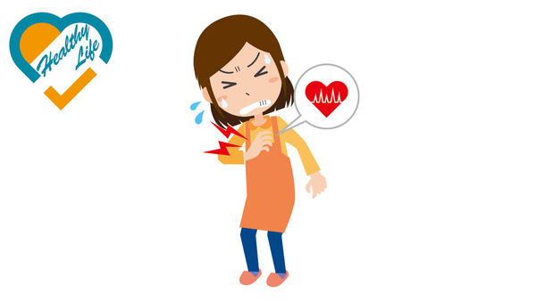 心口痛原因多 伴隨氣喘曾暈倒 心臟病高危