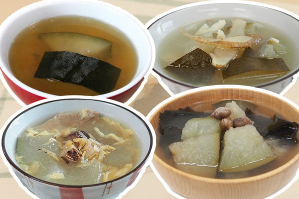【冬瓜湯食譜】5款消暑袪濕簡單冬瓜湯食譜 冬瓜薏米湯/蛋花滾冬瓜湯/海帶素湯/冬瓜荷葉湯