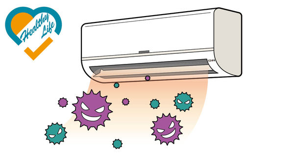 冷氣機少清潔 惡菌室內周圍走