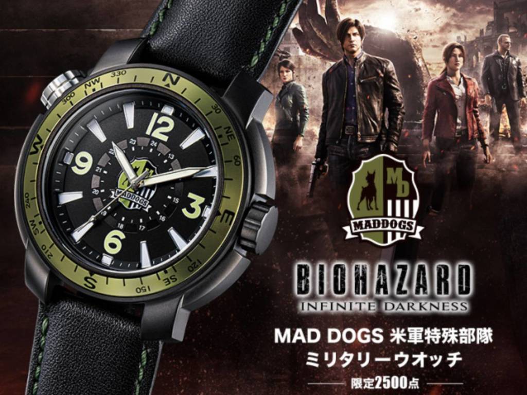 惡靈古堡 無盡闇黑 Premico 軍風手錶登場 Mad Dogs 款限量發售 Ezone Hk 遊戲動漫 電競遊戲 D