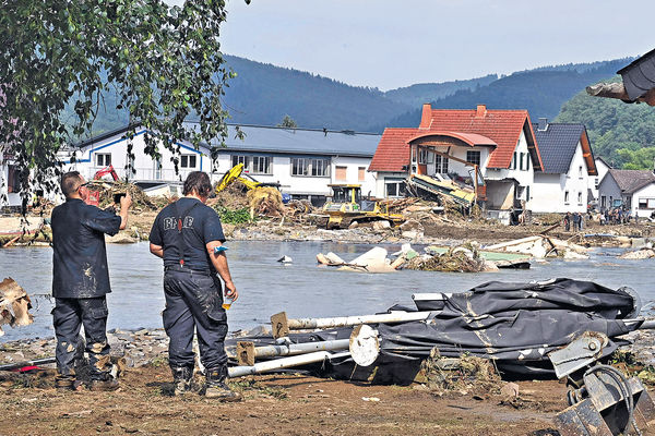 歐洲水災增至183死 數百人仍下落不明