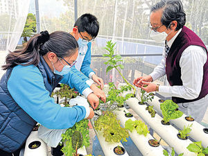 小學建設綠色生態園 認識環保 培養品德