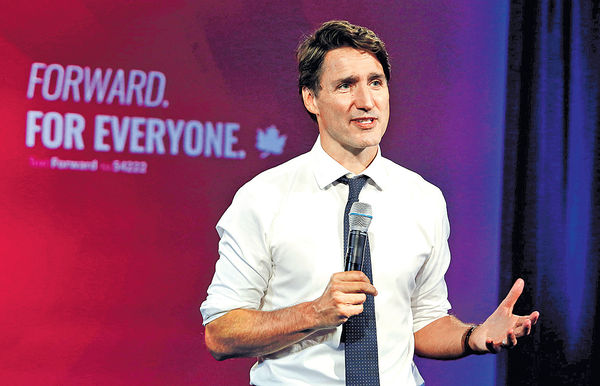 杜魯多爭民意推復甦政策 加拿大提前9月20大選