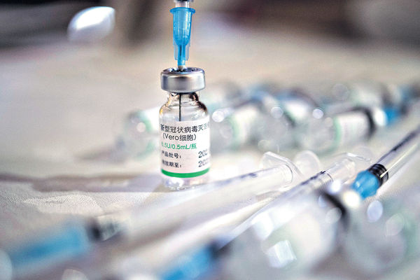 巴林夥美大學研究 稱國藥疫苗效能較低