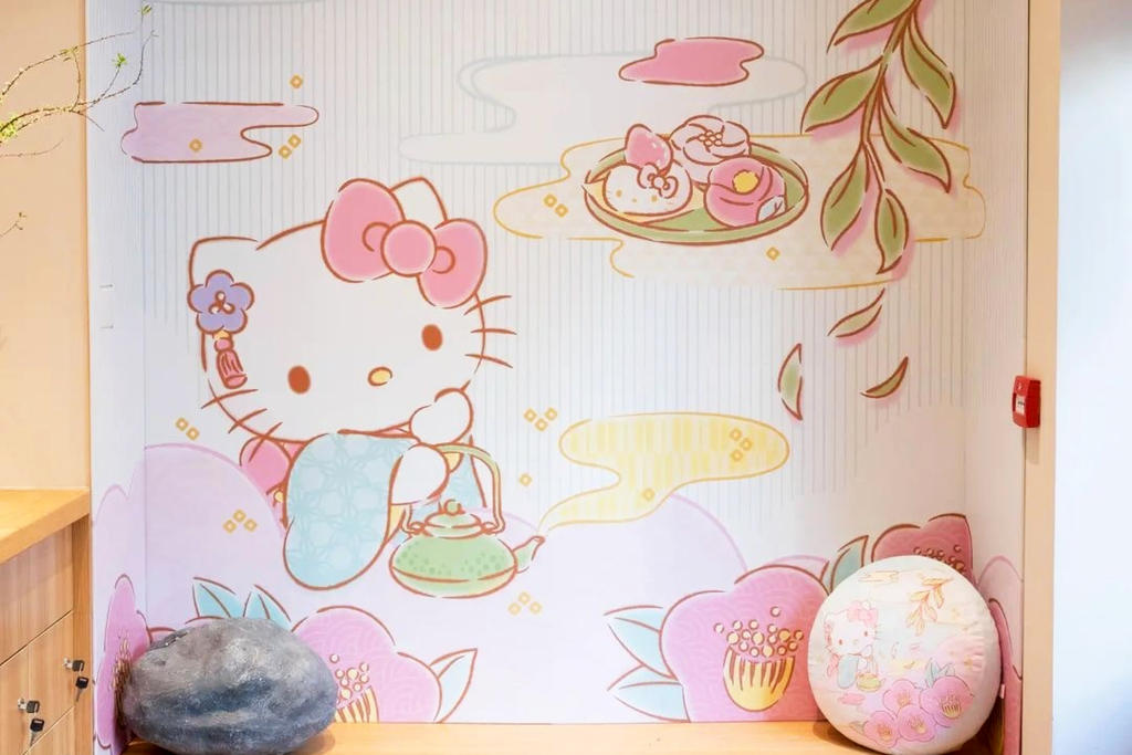 中環期間限定hello Kitty主題日式茶室hello Kitty和風打卡位 手沏抹茶甜品及茶飲 U Food 香港餐廳及飲食資訊優惠網站
