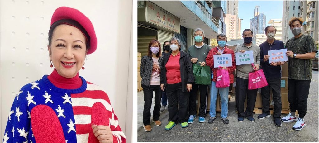 薛家燕愛心爆棚捐贈抗疫物資 望確診家庭得到優先援助