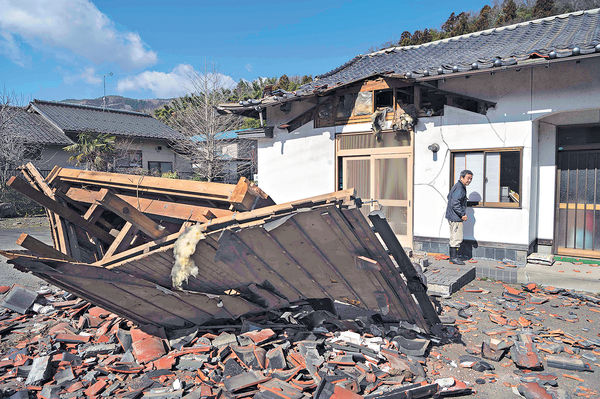 7.4級4死222傷 未現核災 日本未來一周恐再震