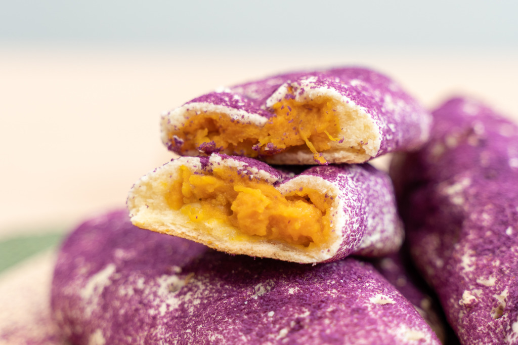 韓國大熱紫薯包食譜 自家製還原韓國人氣打卡麵包