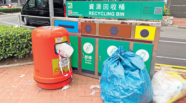 三色回收桶僅簡單標示 申訴署倡增資訊 教正確使用