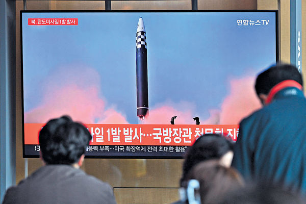 韓政府下周換屆 朝試射高超音速導彈