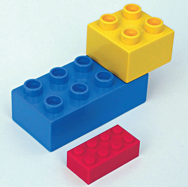Lego#大小積木#互相兼容