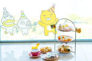 沙田凱悅酒店推出全港首個KAKAO FRIENDS主題Staycation     可愛KAKAO FRIENDS造型下午茶同步登場！