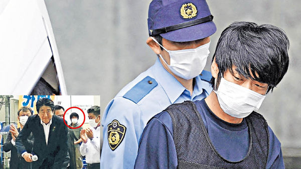 日媒指母迷信統一教會 遷怒安倍 疑犯改控謀殺罪
