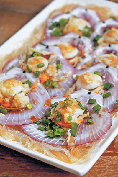 DIY海鮮菜 蒜蓉粉絲蒸紅毛鏡Vs流浮山風味炒蠔