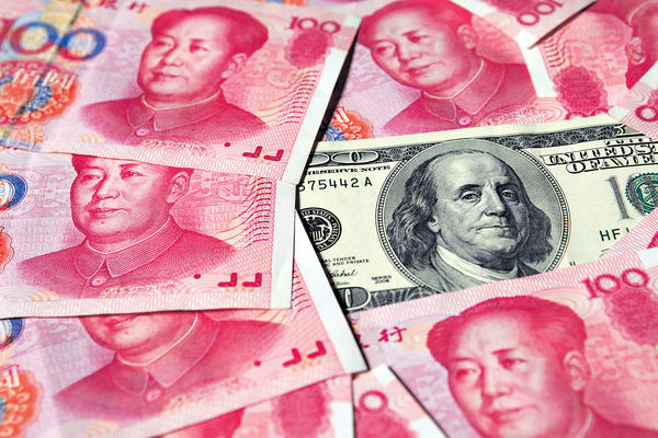 在岸人幣3連貶 收6.8384近兩年低