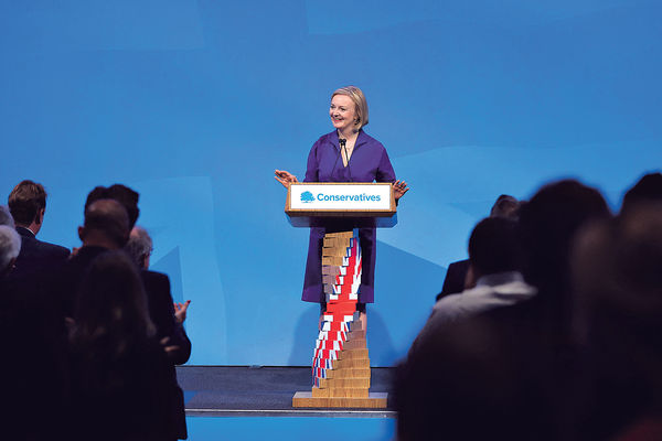 卓慧思成英國第3位女首相 將大膽減稅