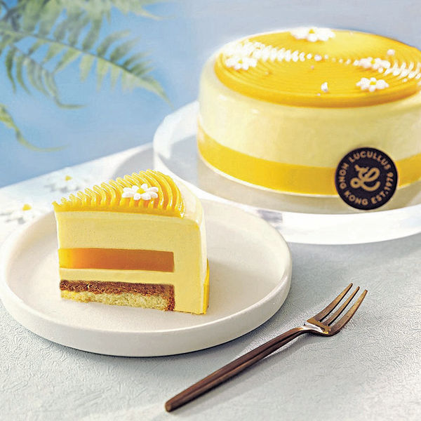 全新芒果百香果慕絲蛋糕 口味清新