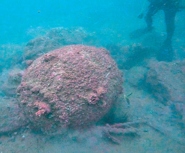 鶴咀水域發現二戰水雷 今引爆