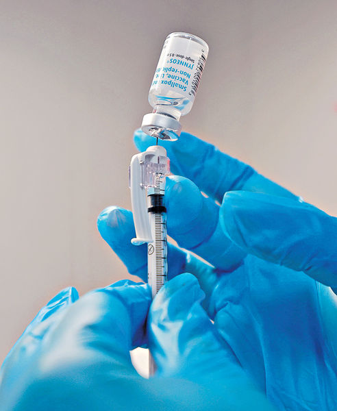 接種猴痘疫苗 10.3起預約