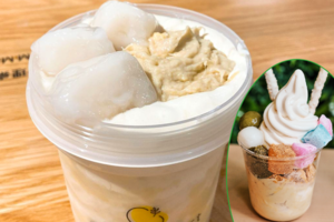 SOYmart 豆乳狂人新出馬來西亞D24榴槤甜品系列　榴槤奶蓋白玉豆花／榴槤豆乳雪糕蕨餅芭菲