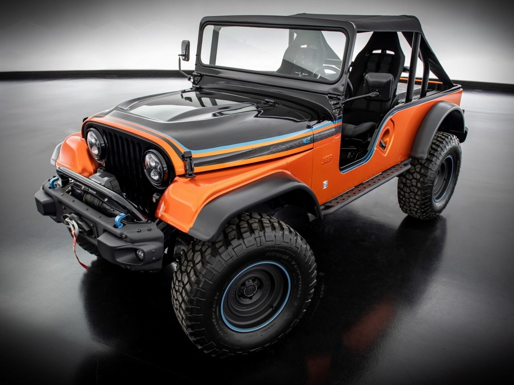 Jeep Cj Surge 概念電動車吸睛復古越野車 Ezone Hk 科技焦點 科技汽車 D