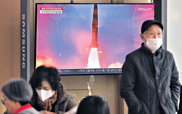 逾百次炮擊緩衝區 北韓射25枚導彈單日新高首逼近南韓領海