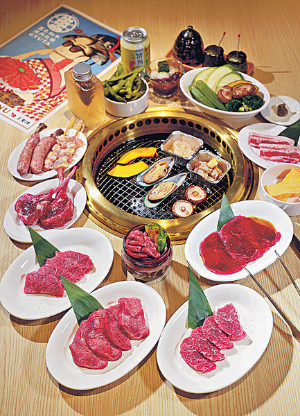 日本過江龍燒肉店 $469 起任食黑毛和牛