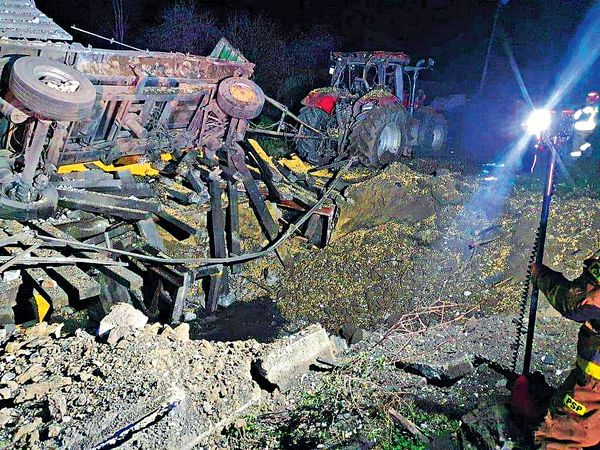 多國指涉烏軍防空 北約：俄需負責 導彈墜領土2死 波蘭：屬「不幸」事故