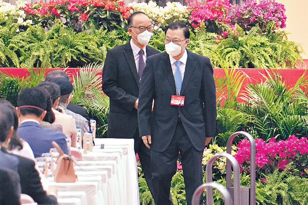 港區人大代表選舉下月15日投票 譚耀宗放棄連任