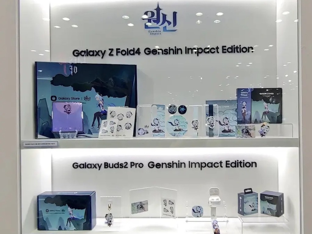 Samsung Galaxy Z Fold4 推Genshin 原神特別版！大摺機都有動漫版 