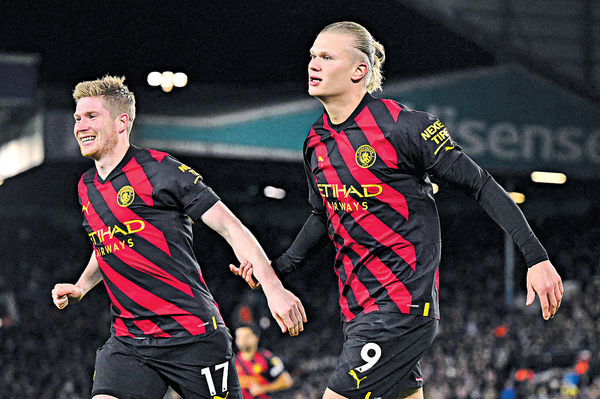 14場轟20球 夏蘭特英超最快