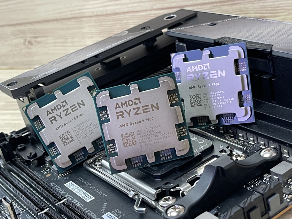 AMD Ryzen 9 7900‧Ryzen 7 7700‧Ryzen 5 7600 Tested!  65W TDP power saving‧Zen 4 new force! – ezone.hk – Teaching Evaluation- New Product Test