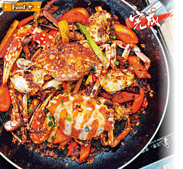 金蒜辣椒炒蟹 海鮮盛宴迎新歲