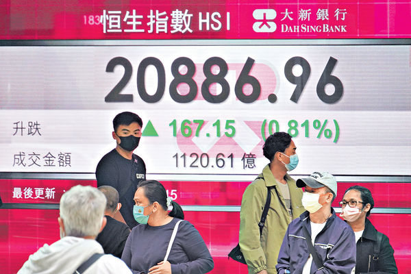 港股拗腰彈 50天綫失而復得 ChatGPT概念蔓延 中資電訊股衝高