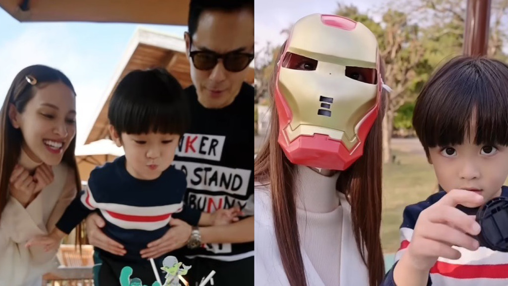 陳凱琳為大仔慶祝4歲生日玩轉遊樂場 變身Iron Man冧爆Marvel迷囝囝