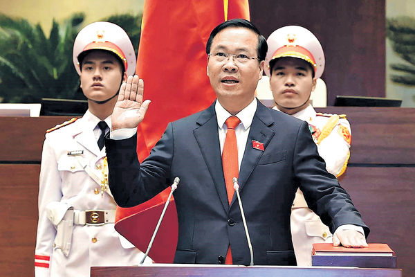 政治局委員武文賞 當選越南國家主席