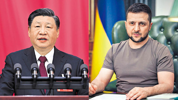 習近平澤連斯基通電話 中方派代表赴烏 與各方商解危機