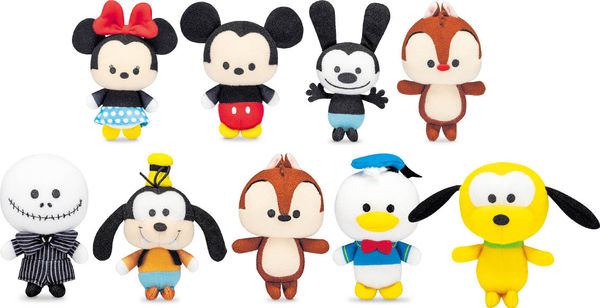 7仔迪士尼紀念版水樽公仔匙扣 45款經典角色分5周登場